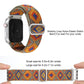 Frerndorf | Metall Japanische Schnalle Elastisches Nylon Uhrenband Für Apple Watch Serie 9&8&7 41mm / SE 3&SE 2&6&SE&5&4 40mm / 3&2&1 38mm(1)