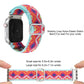 Frerndorf | Metall Japanische Schnalle Elastisches Nylon Uhrenarmband Für Apple Watch Series 9&8&7 41mm / SE 3&SE 2&6&SE&5&4 40mm / 3&2&1 38mm(4)