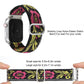 Frerndorf | Metall Japanische Schnalle Elastisches Nylon Uhrenband Für Apple Watch Serie 9&8&7 41mm / SE 3&SE 2&6&SE&5&4 40mm / 3&2&1 38mm(6)