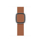 Frerndorf | Moderner Stil Leder Uhrband für Apple Watch 42mm / 41mm / 40mm / 38mm (Braun)