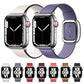 Frerndorf | Moderner Stil Leder Uhrband für Apple Watch 42mm / 41mm / 40mm / 38mm (Braun)