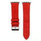 Frerndorf | Frosted Echtes Leder Uhrenarmband Für Apple Watch Series 7 41mm / 6 & SE & 5 & 4 40mm / 3 & 2 & 1 38mm(Rot)