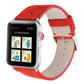 Frerndorf | Frosted Echtes Leder Uhrenarmband Für Apple Watch Series 7 41mm / 6 & SE & 5 & 4 40mm / 3 & 2 & 1 38mm(Rot)