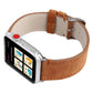 Frerndorf | Frosted Echtes Leder Uhrband Für Apple Watch Series 7 41mm / 6 & SE & 5 & 4 40mm / 3 & 2 & 1 38mm(Braun)