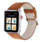 Frerndorf | Frosted Echtes Leder Uhrband Für Apple Watch Series 7 41mm / 6 & SE & 5 & 4 40mm / 3 & 2 & 1 38mm(Braun)