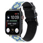Frendorf | Für Apple Watch Series 7 41mm / 6 & SE & 5 & 4 40mm / 3 & 2 & 1 38mm Ethnischer Stil Echtes Leder Armband (Ländlich)