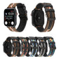 Frendorf | Für Apple Watch Series 7 41mm / 6 & SE & 5 & 4 40mm / 3 & 2 & 1 38mm Ethnischer Stil Echtes Leder Armband (Ländlich)