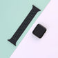 Frendorf | Elastisches Silikon-Uhrenarmband für Apple Watch Series 9&8&7 41mm / SE 3&SE 2&6&SE&5&4 40mm / 3&2&1 38mm, Länge: 160mm (Schwarz)