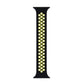 Frendorf | Elastisches Silikon-Uhrenarmband für Apple Watch Series 7 41mm / 6 & SE & 5 & 4 40mm / 3 & 2 & 1 38mm, Länge: 160mm (Schwarz Gelb)