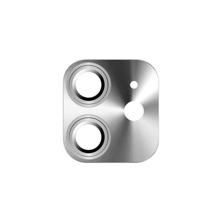 Frendorf | Für iPhone 12 TOTUDESIGN AB-065 Armor Series Aluminiumlegierung + Gehärtetes Glas Integrierte Linsenfolie (Silber)