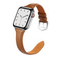 Frerndorf | Echtes Leder Armband für Apple Watch Series 7 41mm / 6 & SE & 5 & 4 40mm / 3 & 2 & 1 38mm (Braun)