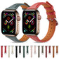 Frerndorf | Echtes Leder Armband für Apple Watch Series 7 41mm / 6 & SE & 5 & 4 40mm / 3 & 2 & 1 38mm (Braun)