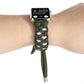 Frendorf | Geflochtenes Regenschirm-Schnur-Uhrenarmband für Apple Watch Series 9&8&7 41mm / SE 3&SE 2&6&SE&5&4 40mm / 3&2&1 38mm (Grün)