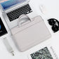 Frendorf | Für 13,3-14 Zoll Laptop Multifunktions Laptop Ein Schultertasche Handtasche (Grau)