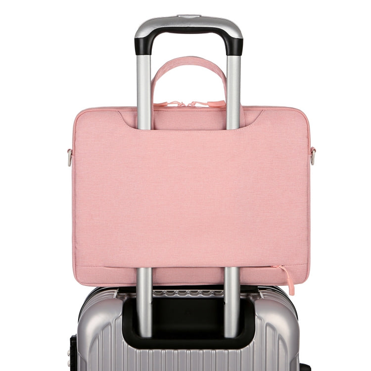 Frendorf | Für 13,3-14 Zoll Laptop Multifunktions Laptop Ein Schultertasche Handtasche (Hellblau)