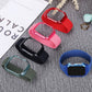 Frerndorf | Gewebtes Handgelenk-Uhrenarmband mit Rahmen für Apple Watch Series 9&8&7 41mm / SE 3&SE 2&6&SE&5&4 40mm / 3&2&1 38mm, Länge:140mm (Charcoal)
