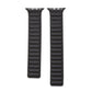 Frerndorf | Loop Lederuhrband für Apple Watch Series 7 41mm / 6 & SE & 5 & 4 40mm / 3 & 2 & 1 38mm (Schwarz)