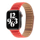 Frerndorf | Loop Leder Uhrenband für Apple Watch Series 7 41mm / 6 & SE & 5 & 4 40mm / 3 & 2 & 1 38mm (Rot)