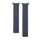 Frerndorf | Loop Leder Uhrband Für Apple Watch Series 7 41mm / 6 & SE & 5 & 4 40mm / 3 & 2 & 1 38mm (Dunkelblau)