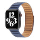 Frerndorf | Loop Leder Uhrband Für Apple Watch Series 7 41mm / 6 & SE & 5 & 4 40mm / 3 & 2 & 1 38mm (Dunkelblau)