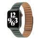 Frerndorf | Loop Leder Uhrband für Apple Watch Series 7 45mm / 6 & SE & 5 & 4 44mm / 3 & 2 & 1 42mm (Türkis)