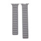 Frerndorf | Loop Lederuhrarmband für Apple Watch Series 7 45mm / 6 & SE & 5 & 4 44mm / 3 & 2 & 1 42mm(Grau)