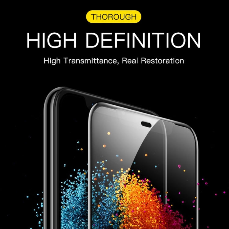Frendorf | Für iPhone 12 / 12 Pro AG Matte Frosted Full Cover Gehärtetes Glasfolie