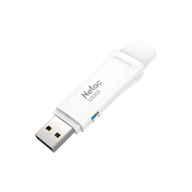 Frendorf | Netac U335S USB 3.0 Hochgeschwindigkeit Antivirus Schreibschutz USB-Flash-Laufwerke U-Disk, Kapazität:128GB
