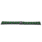 Frerndorf | XingYao Serie Zweifarbige Stahl-Armband Für Apple Watch Serie 9&8&7 41mm / SE 3&SE 2&6&SE&5&4 40mm / 3&2&1 38mm (Schwarz+Grün)