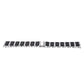Frerndorf | XingYao Serie Zweifarbiges Edelstahlarmband Für Apple Watch Serie 9&8&7 41mm / SE 3&SE 2&6&SE&5&4 40mm / 3&2&1 38mm (Silber+Schwarz)