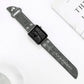 Frerndorf | Leder Messer Uhr Band für Apple Watch Ultra 49mm&Watch Ultra 2 49mm / Series 9&8&7 45mm / SE 3&SE 2&6&SE&5&4 44mm / 3&2&1 42mm(Grau)