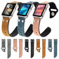 Frerndorf | Leder Messer Uhr Band Für Apple Watch Ultra 49mm&Watch Ultra 2 49mm / Series 9&8&7 45mm / SE 3&SE 2&6&SE&5&4 44mm / 3&2&1 42mm(Schwarz)