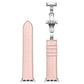 Frerndorf | Echtes Leder + Schmetterlings-Silber-Schnalle Uhrband für Apple Watch Series 7 41mm / 6 & SE & 5 & 4 40mm / 3 & 2 & 1 38mm (Rosa)