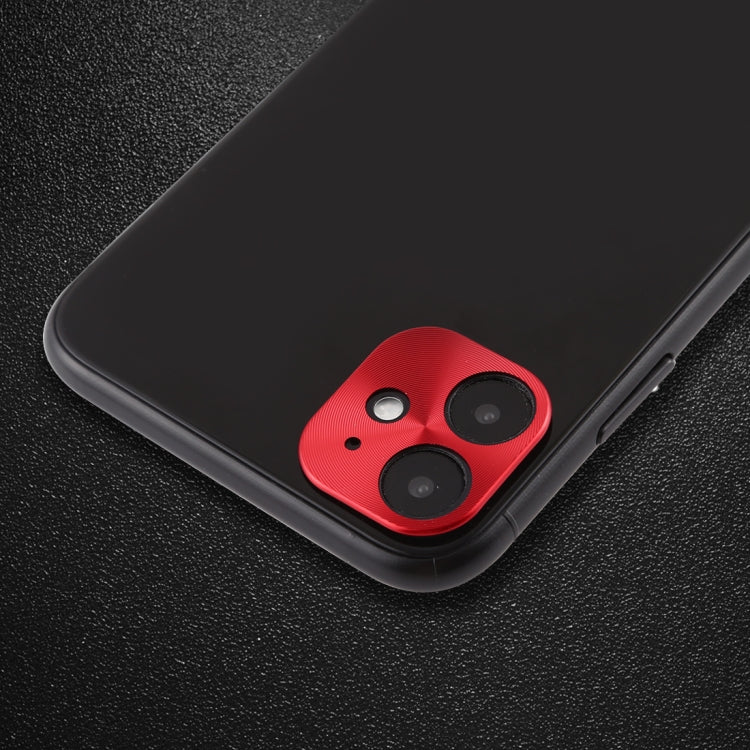 Frendorf | Für iPhone 11 Rückkamera Objektiv Schutzfolie Kleine Weiße Box (Rot)