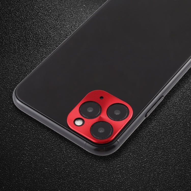 Frendorf | Für iPhone 11 Pro Max Rückkamera Objektiv Schutzlinsenfolie Kleine Weiße Box (Rot)