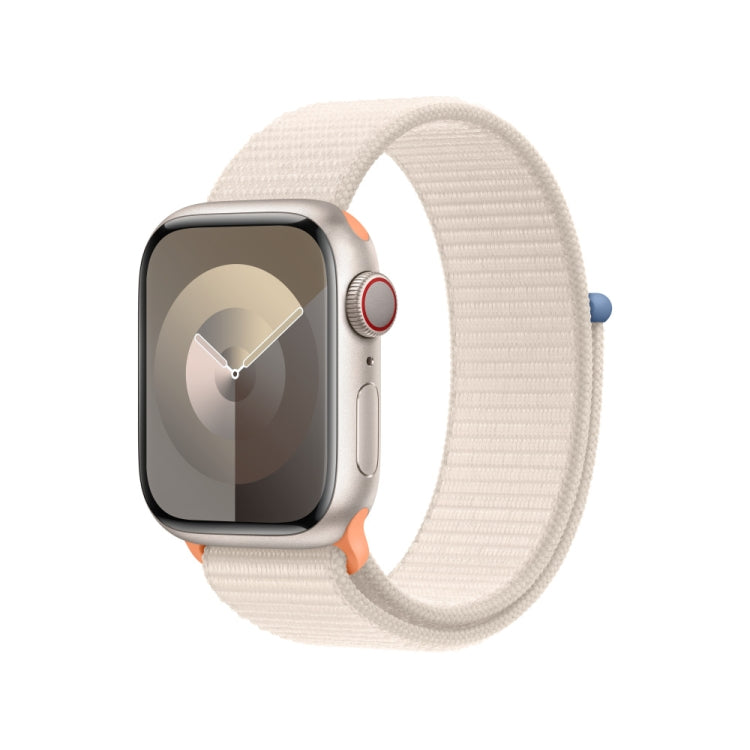 Frerndorf | Loop-Typ Sportuhr Band für Apple Watch Series 9&8&7 41mm / SE 3&SE 2&6&SE&5&4 40mm / 3&2&1 38mm (Starlight)