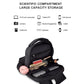 Frendorf | SJ01 Business Casual Computer Rucksack mit USB-Ladeanschluss, Größe: 13-15 Zoll Universell (Schwarz)