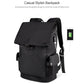 Frendorf | SJ02 13-15.6 Zoll Universal Großraum-Laptop-Rucksack mit USB-Ladeanschluss (Schwarz)