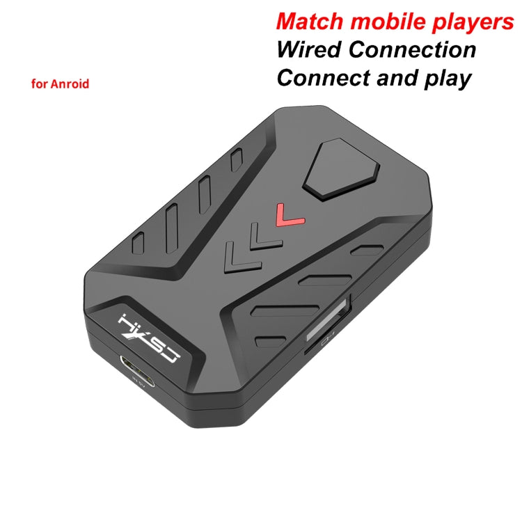 Frendorf | HXSJ P8 Mobile Phone Keyboard Mouse Converter für Android-System (Schwarz)