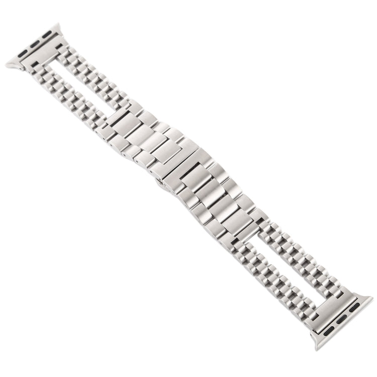 Frendorf | Für Apple Watch Series 7 41mm / 6 & SE & 5 & 4 40mm / 3 & 2 & 1 38mm Edelstahl Armband (Silber)