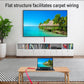 Frendorf | ULT-unite 4K Ultra HD vergoldetes HDMI zu HDMI Flachkabel, Kabel Länge: 1m (Rot)