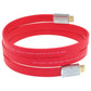 Frendorf | ULT-unite 4K Ultra HD Gold-plated HDMI to HDMI Flachkabel, Kabellänge: 10m (Rot)
