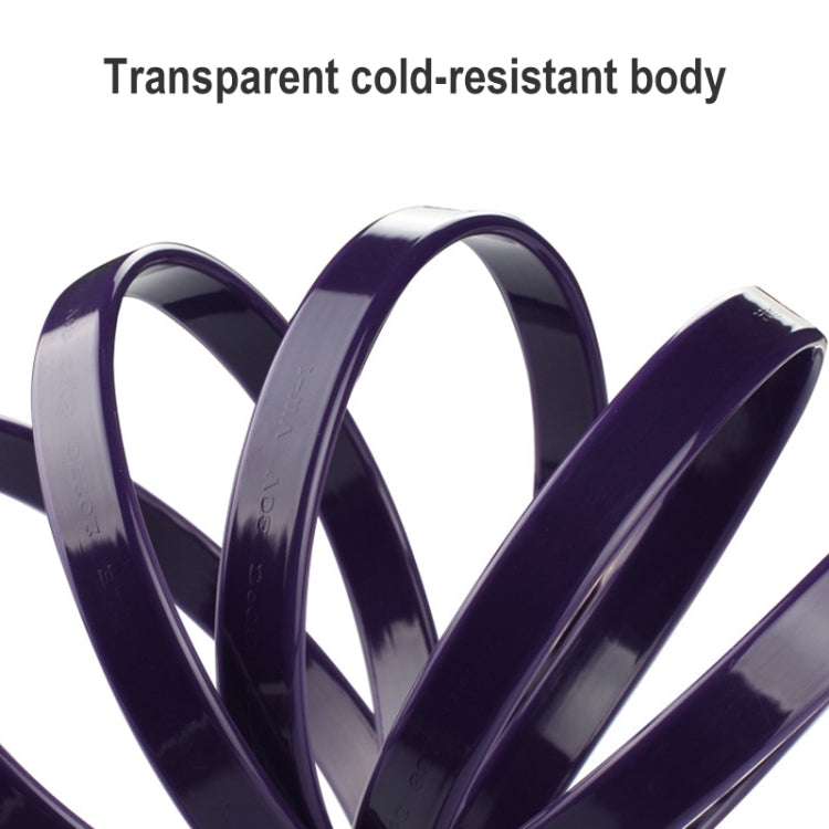 Frendorf | ULT-unite 4K Ultra HD goldbeschichtetes HDMI-zu-HDMI-Flachkabel, Kabel Länge: 10m (Transparent Rot)