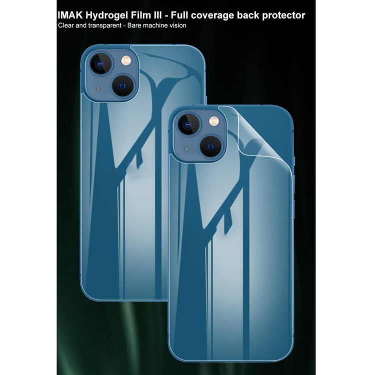 Frendorf | Für iPhone 13 mini 2 Stück IMAK Gebogener Vollbild-Hydrogel-Film Rückenschutz