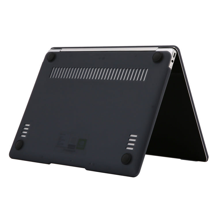 Frendorf | Für Huawei MateBook D 14 / MagicBook 14 / X14 Schockabsorbierende Frosted Laptop Schutzhülle (Schwarz)