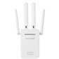 Frendorf | Wireless Smart WiFi Router Repeater mit 4 WiFi-Antennen, Plug-Spezifikation: EU-Stecker (weiß)