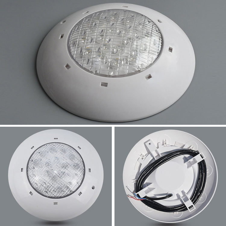 12W ABS-Kunststoff Schwimmbad Wandlampe Unterwasserlicht (Bunt)