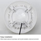 12W ABS-Kunststoff Schwimmbad Wandlampe Unterwasserlicht (Bunt)
