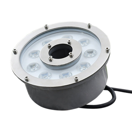6W Landschaft Farbwechselnd Ring LED Aluminiumlegierung Unterwasser Springbrunnen Licht (Farbwechselnd)