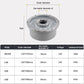 6W Landschaft Farbwechselnd Ring LED Aluminiumlegierung Unterwasser Springbrunnen Licht (Farbwechselnd)